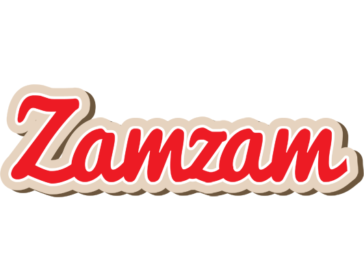 Zamzam chocolate logo