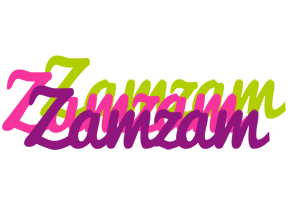 Zamzam flowers logo