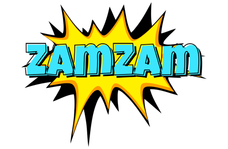 Zamzam indycar logo