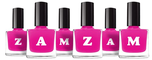 Zamzam nails logo