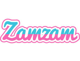 Zamzam woman logo