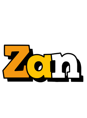 Zan cartoon logo