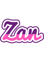 Zan cheerful logo