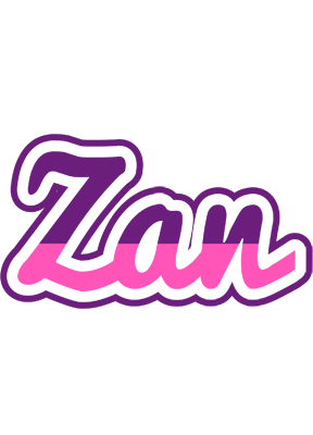 Zan cheerful logo