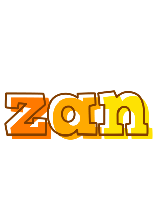 Zan desert logo