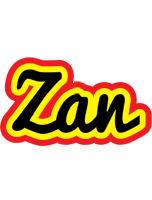 Zan flaming logo