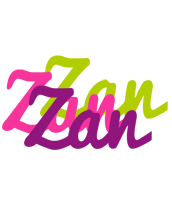 Zan flowers logo