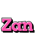 Zan girlish logo