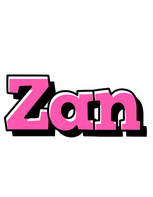 Zan girlish logo