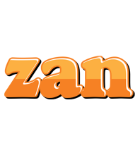 Zan orange logo