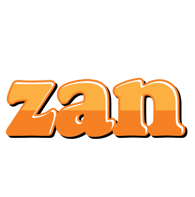 Zan orange logo