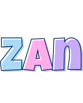 Zan pastel logo