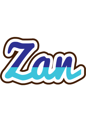 Zan raining logo