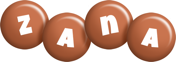 Zana candy-brown logo
