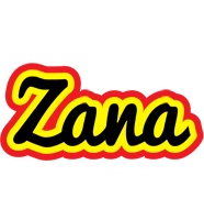 Zana flaming logo