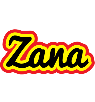 Zana flaming logo