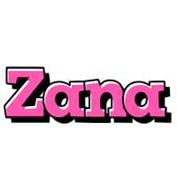 Zana girlish logo