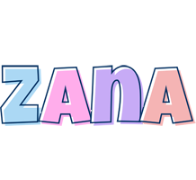 Zana pastel logo