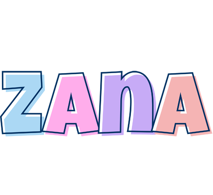Zana pastel logo