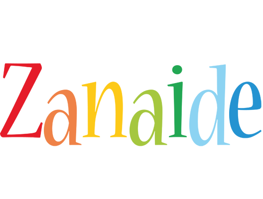 Zanaide birthday logo