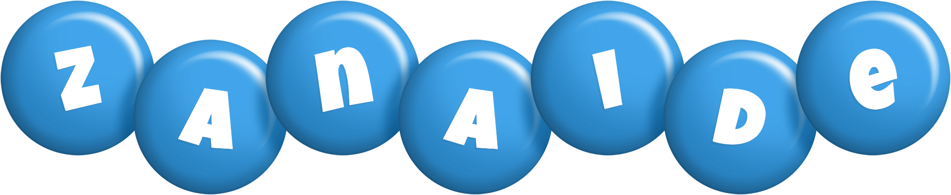 Zanaide candy-blue logo