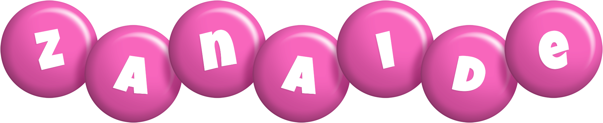 Zanaide candy-pink logo