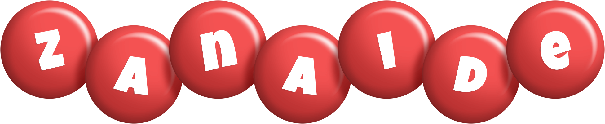 Zanaide candy-red logo