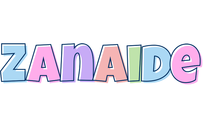 Zanaide pastel logo