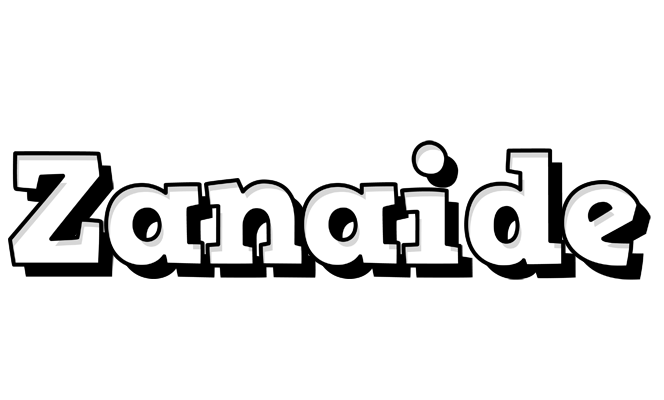 Zanaide snowing logo