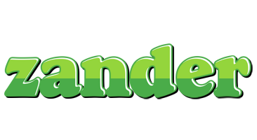 Zander apple logo