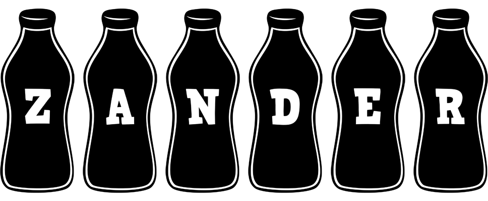 Zander bottle logo