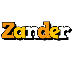 Zander cartoon logo
