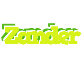 Zander citrus logo