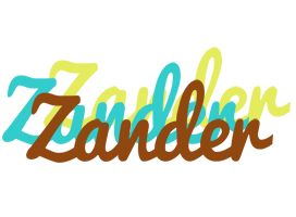 Zander cupcake logo