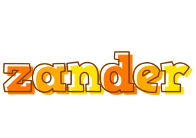 Zander desert logo