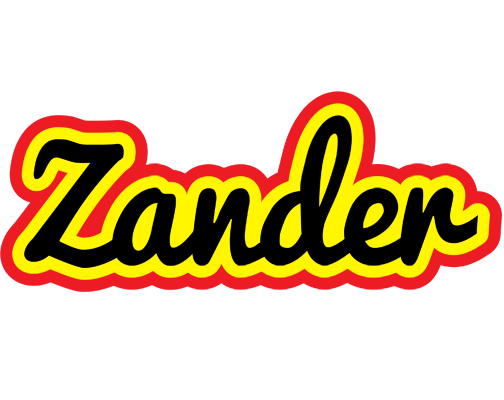Zander flaming logo
