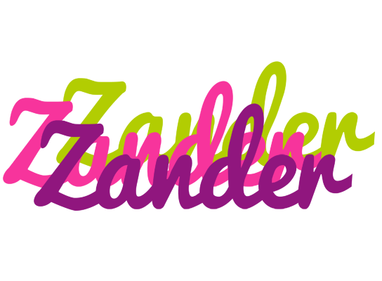 Zander flowers logo