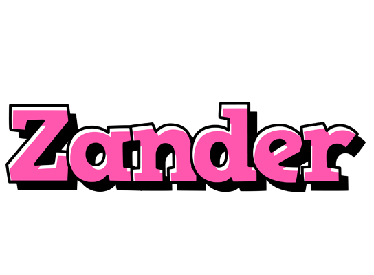 Zander girlish logo