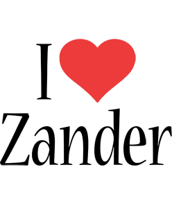Zander i-love logo