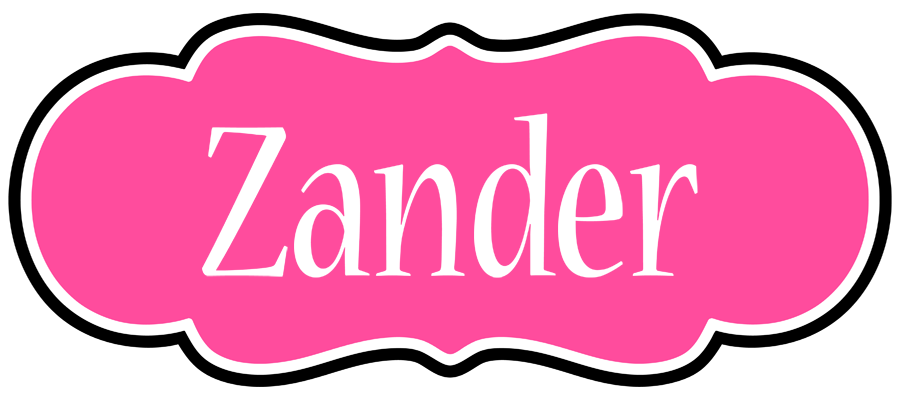 Zander invitation logo