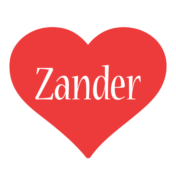 Zander love logo