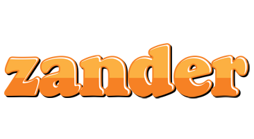 Zander orange logo