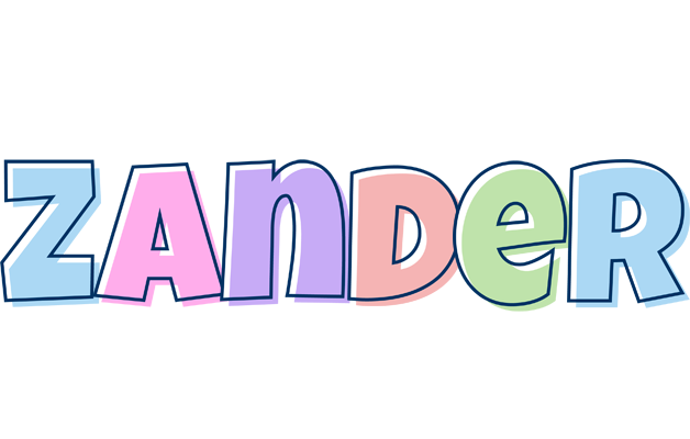 Zander pastel logo