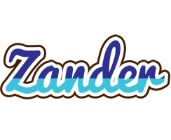 Zander raining logo