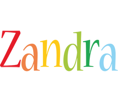 Zandra birthday logo