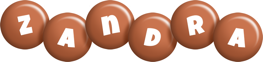 Zandra candy-brown logo