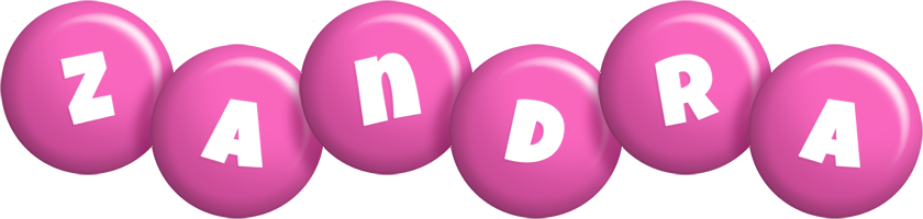 Zandra candy-pink logo