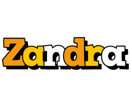 Zandra cartoon logo