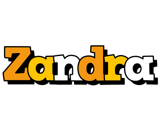 Zandra cartoon logo