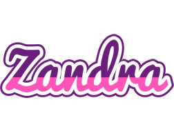 Zandra cheerful logo